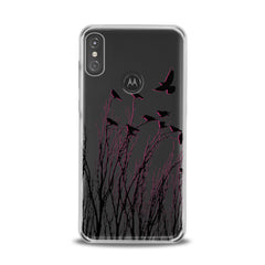 Lex Altern TPU Silicone Motorola Case Amazing Raven Pattern