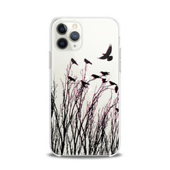 Lex Altern TPU Silicone iPhone Case Amazing Raven Pattern