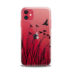 Lex Altern TPU Silicone iPhone Case Amazing Raven Pattern