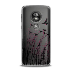 Lex Altern TPU Silicone Motorola Case Amazing Raven Pattern