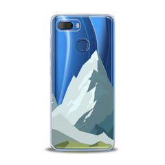 Lex Altern TPU Silicone Lenovo Case Mountain Abstract Pattern