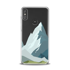 Lex Altern TPU Silicone Motorola Case Mountain Abstract Pattern