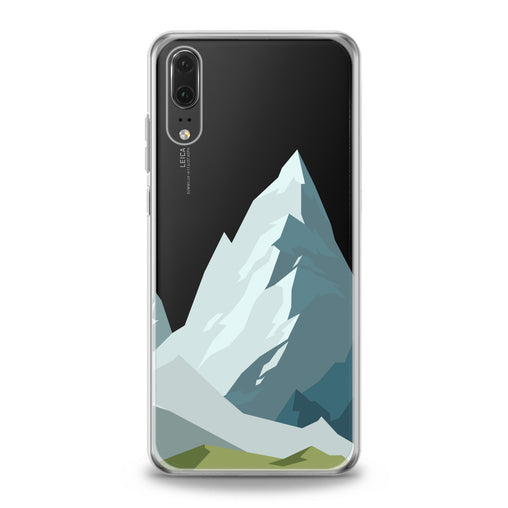 Lex Altern Mountain Abstract Pattern Huawei Honor Case