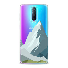 Lex Altern TPU Silicone Oppo Case Mountain Abstract Pattern