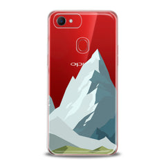 Lex Altern TPU Silicone Oppo Case Mountain Abstract Pattern