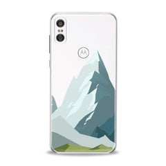 Lex Altern TPU Silicone Motorola Case Mountain Abstract Pattern