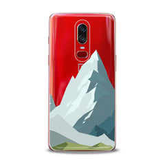 Lex Altern TPU Silicone OnePlus Case Mountain Abstract Pattern