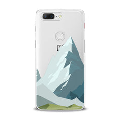 Lex Altern TPU Silicone OnePlus Case Mountain Abstract Pattern