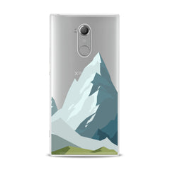 Lex Altern TPU Silicone Sony Xperia Case Mountain Abstract Pattern