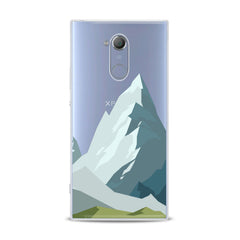 Lex Altern TPU Silicone Sony Xperia Case Mountain Abstract Pattern