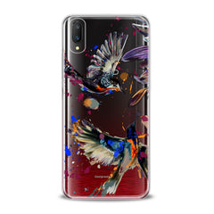 Lex Altern TPU Silicone VIVO Case Watercolor Birds