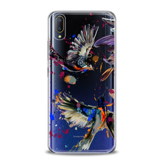 Lex Altern TPU Silicone VIVO Case Watercolor Birds