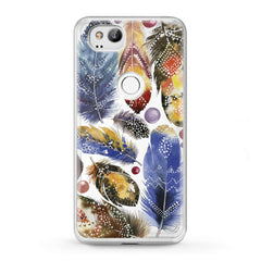 Lex Altern Google Pixel Case Bright Feather Theme