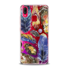 Lex Altern TPU Silicone VIVO Case Bright Feather Theme