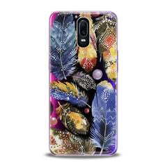 Lex Altern TPU Silicone Oppo Case Bright Feather Theme