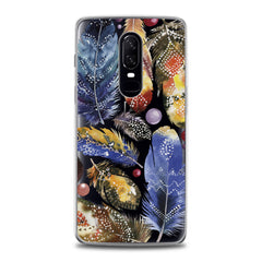 Lex Altern TPU Silicone OnePlus Case Bright Feather Theme