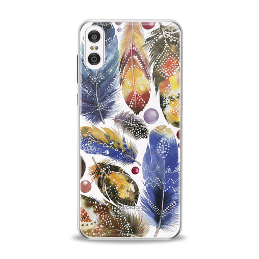 Lex Altern Bright Feather Theme Motorola Case