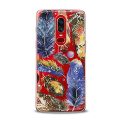 Lex Altern TPU Silicone OnePlus Case Bright Feather Theme