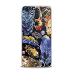 Lex Altern TPU Silicone Nokia Case Bright Feather Theme