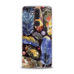 Lex Altern TPU Silicone Nokia Case Bright Feather Theme