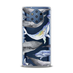 Lex Altern Funny Whale Print Nokia Case