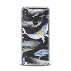 Lex Altern TPU Silicone Motorola Case Funny Whale Print