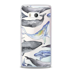 Lex Altern TPU Silicone HTC Case Funny Whale Print