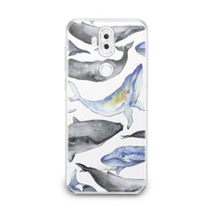 Lex Altern TPU Silicone Asus Zenfone Case Funny Whale Print