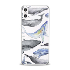 Lex Altern TPU Silicone Motorola Case Funny Whale Print