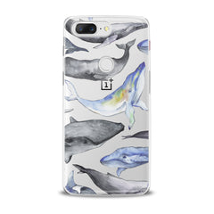 Lex Altern TPU Silicone OnePlus Case Funny Whale Print