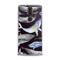 Lex Altern TPU Silicone Nokia Case Funny Whale Print