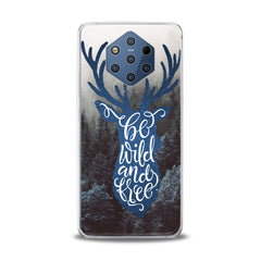 Lex Altern TPU Silicone Nokia Case Blue Deer Theme