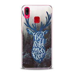 Lex Altern TPU Silicone VIVO Case Blue Deer Theme