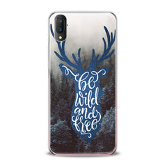 Lex Altern TPU Silicone VIVO Case Blue Deer Theme