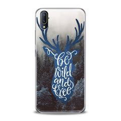 Lex Altern TPU Silicone VIVO Case Blue Deer Theme