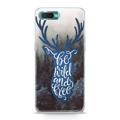 Lex Altern TPU Silicone Oppo Case Blue Deer Theme