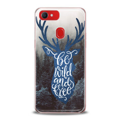 Lex Altern TPU Silicone Oppo Case Blue Deer Theme