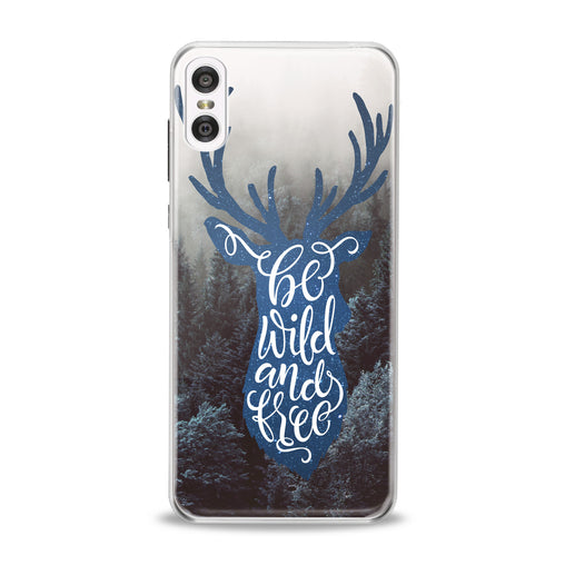 Lex Altern Blue Deer Theme Motorola Case