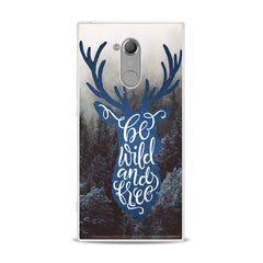 Lex Altern Blue Deer Theme Sony Xperia Case