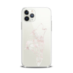 Lex Altern TPU Silicone iPhone Case Floral Wolf