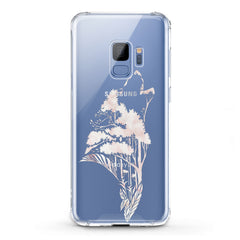 Lex Altern TPU Silicone Samsung Galaxy Case Floral Wolf