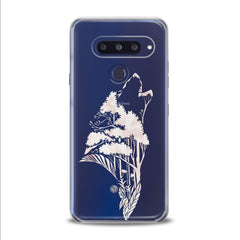 Lex Altern TPU Silicone LG Case Floral Wolf