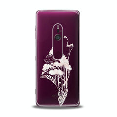 Lex Altern TPU Silicone Sony Xperia Case Floral Wolf