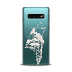 Lex Altern Floral Wolf Samsung Galaxy Case