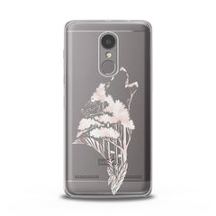 Lex Altern Floral Wolf Lenovo Case