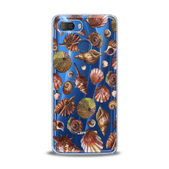 Lex Altern TPU Silicone Lenovo Case Seashells Pattern