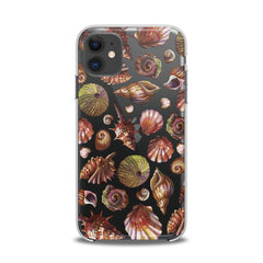 Lex Altern TPU Silicone iPhone Case Seashells Pattern