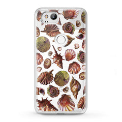 Lex Altern Google Pixel Case Seashells Pattern