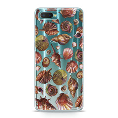 Lex Altern TPU Silicone Oppo Case Seashells Pattern