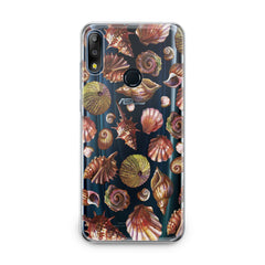 Lex Altern TPU Silicone Asus Zenfone Case Seashells Pattern